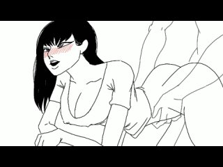 yoru (war devil) - gif; animation; doggystyle; anal fucked; creampie; 3d sex porno hentai; (by @ms creamy) [chainsaw man]
